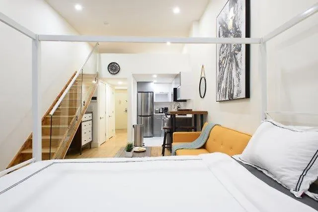 ニューヨーク75-A New Stylish Loft 1Br W D Prime Upper Eastアパートメント 0*, ニューヨーク 米国